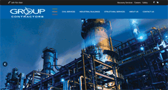 Desktop Screenshot of groupcontractors.com