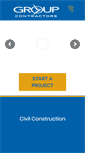Mobile Screenshot of groupcontractors.com